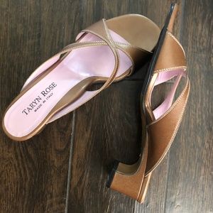 Taryn Rose EU size 40.5M Sandals Toffee colored